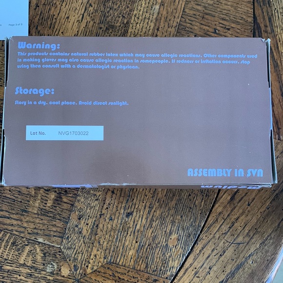 Latex Gloves Powder Free New Box 100 pieces Sz M - Picture 2 of 4